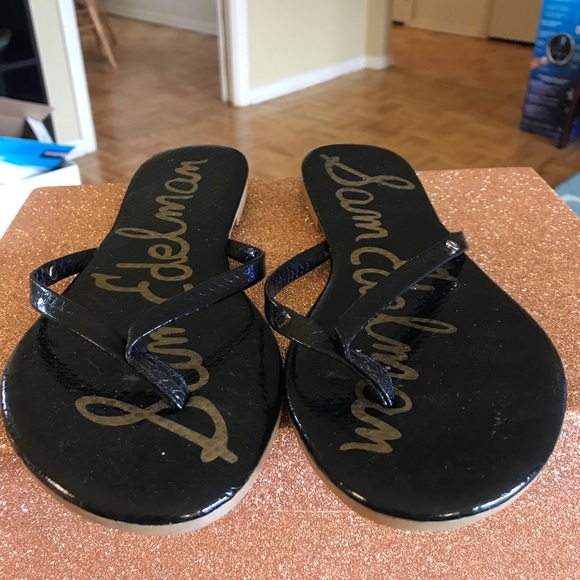 Sam Edelman Shoes - Sam Edelman Brand New Black Flat Sandal size 6